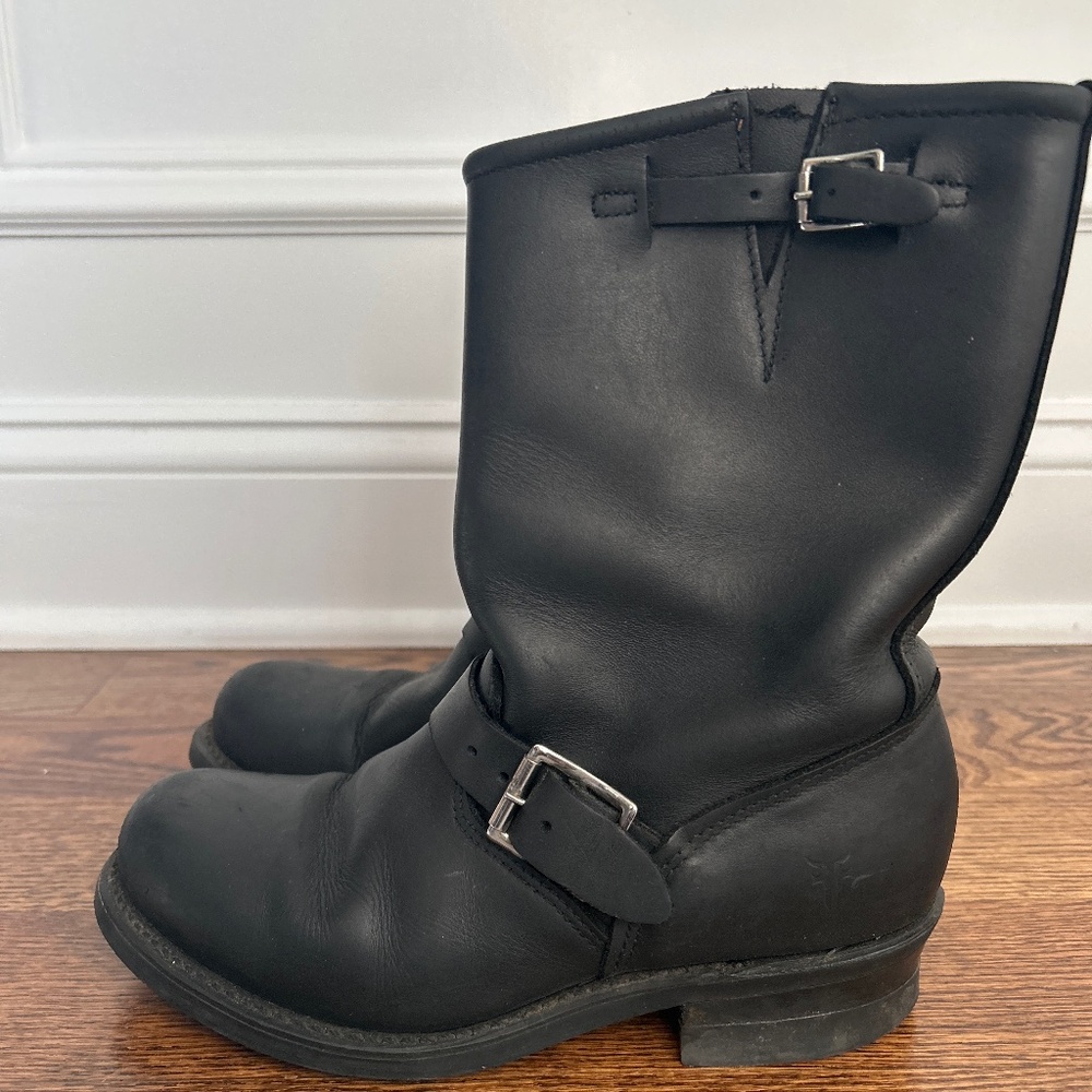 Vintage Frye Moto Boots
